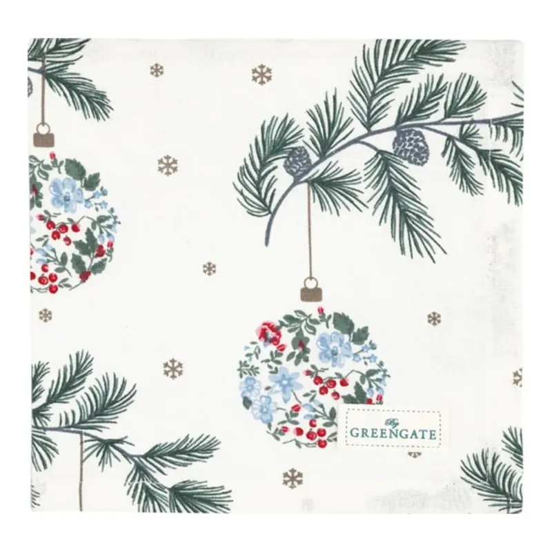 GreenGate - Joelle Stoffserviette weiß