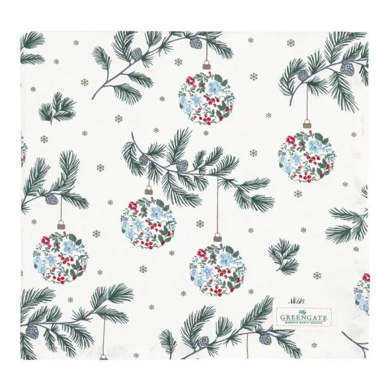 GreenGate - Joelle Tischdecke weiß 150x150cm