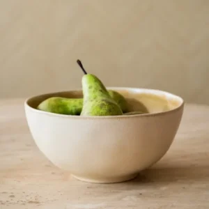 Grote Handgemaakte Saladeschaal Livia Champagne - Things I Like Things I Love