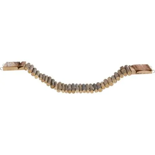 Hängebrücke für Hamster und Mäuse aus Holz – 55,5 x 7 cm