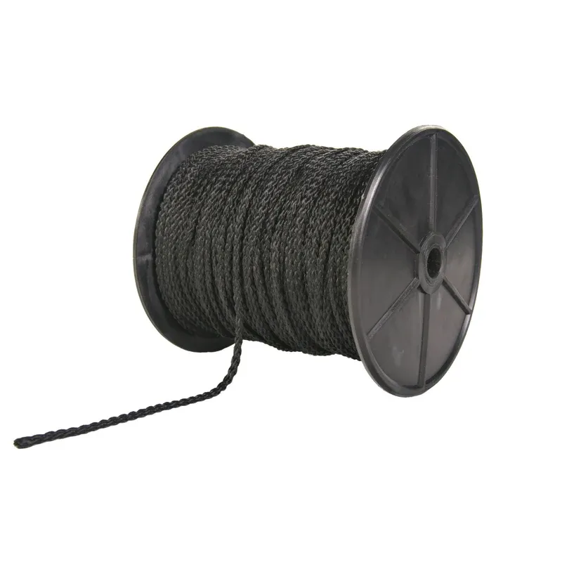 Katzen Schutznetz Befestigungsleine – 100 x 1 Meter, schwarz Sparpack