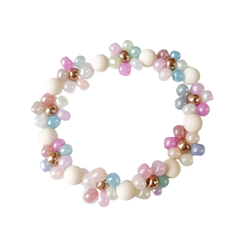 Kinderarmband Daisy Deluxe Pastell