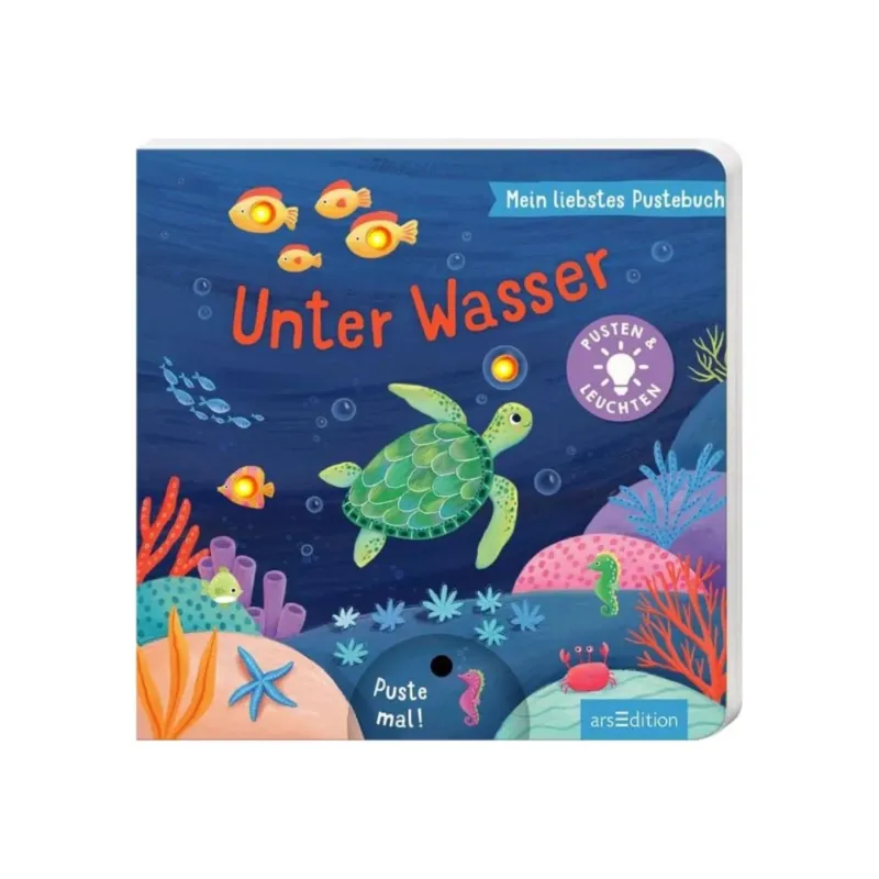 Kinderbuch 'Mein liebstes Pustebuch – Unter Wasser'