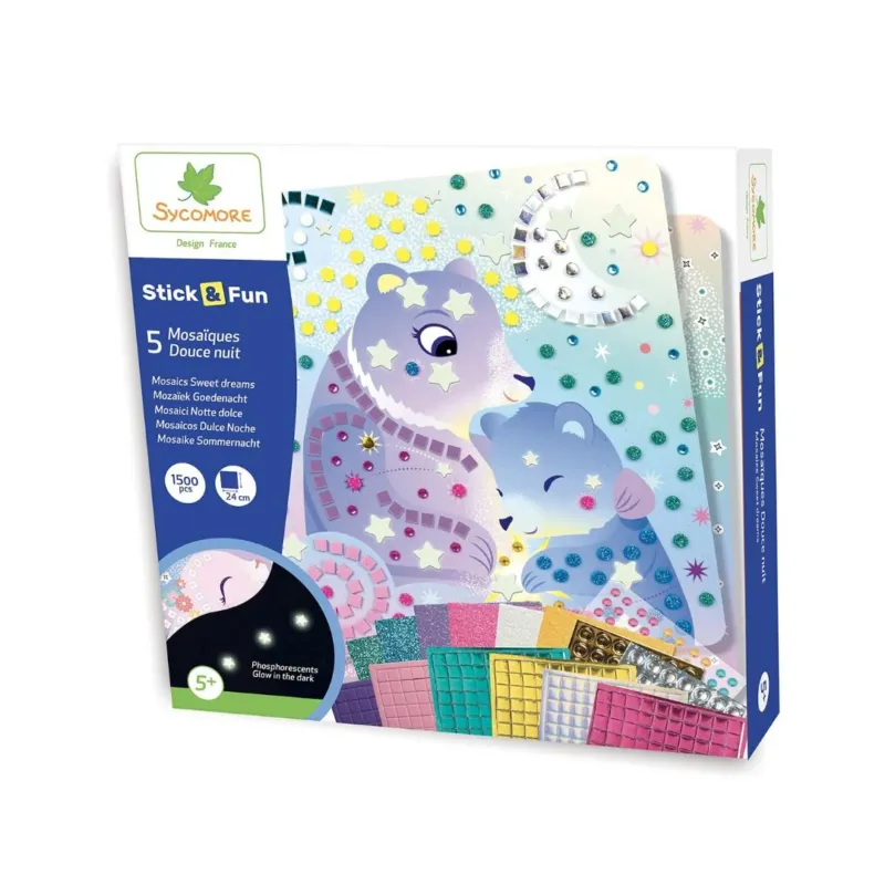 Stick & Fun Kinder Kreativset 'Mini Mosaik Stille Nacht'