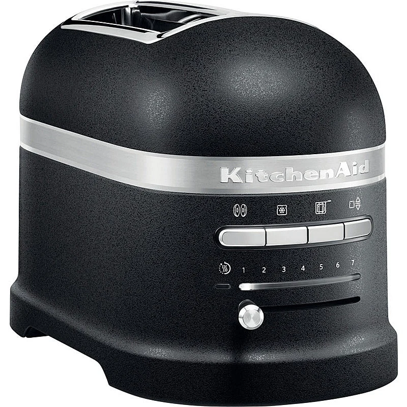 KitchenAid Artisan Toaster 2 Scheiben – Gusseisen Schwarz 5KMT2204EBK inkl. Sandwichzange
