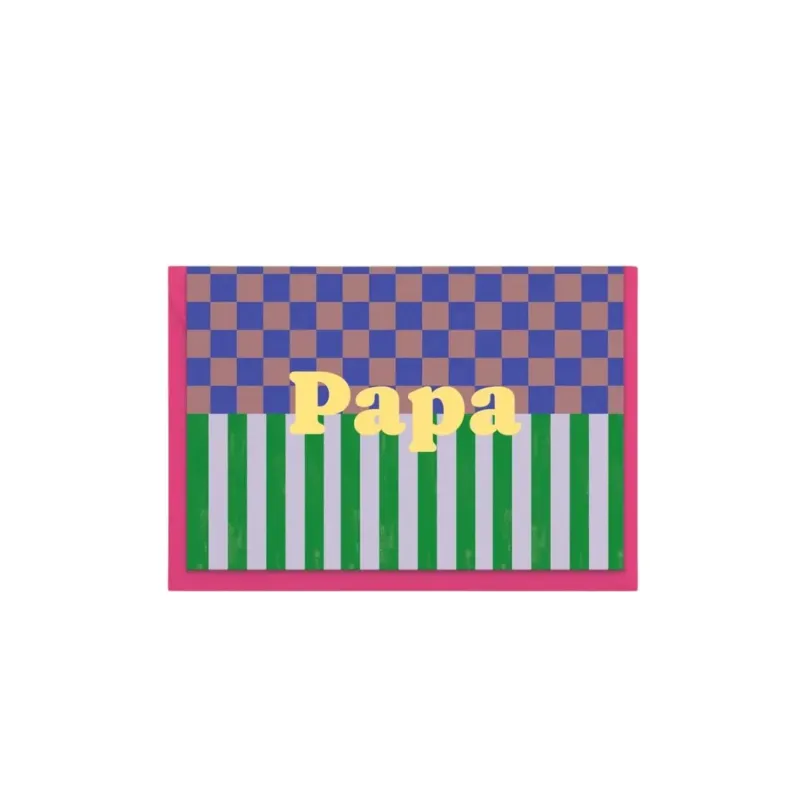 Klappkarte Papa mit Briefumschlag
