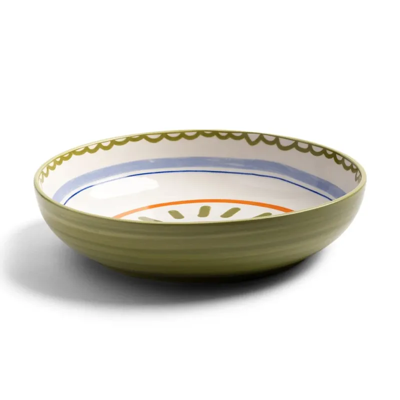 &Klevering - Saladeschaal Boavista - Groen Schalen &Klevering