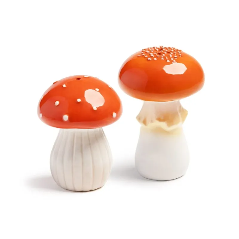 &Klevering - Zout & Peper - Paddenstoel Peper- en zout set &Klevering