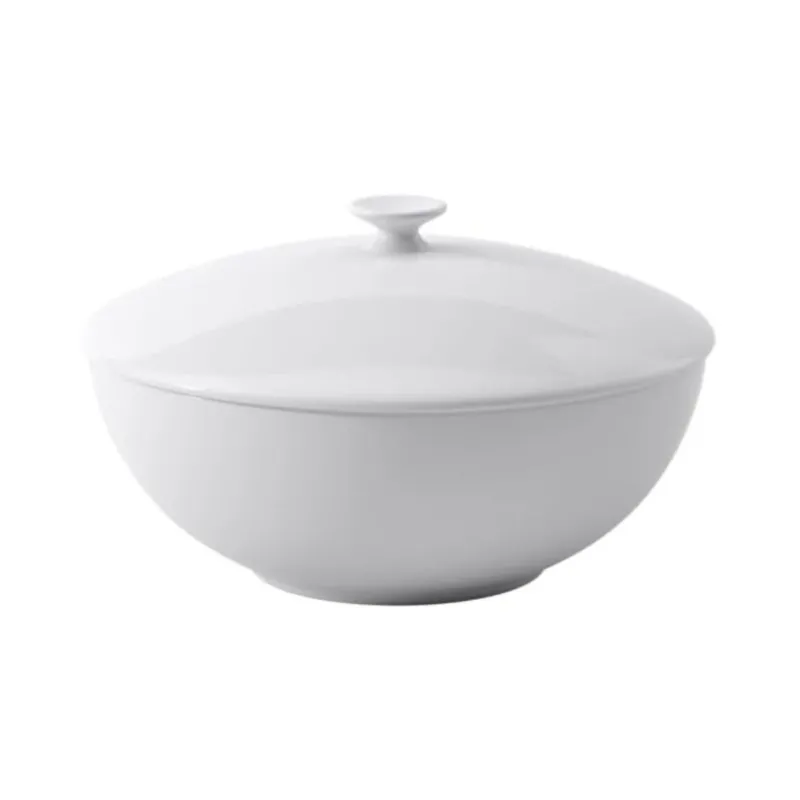 Cuenco ensaladera de porcelana con tapa Royal Villeroy & Boch