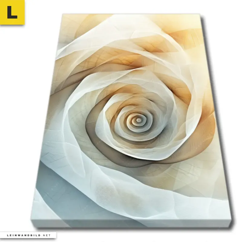 Leinwandbild Spirale Der Leichtigkeit Hochformat Produktvorschau