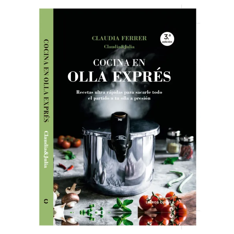 Libro "Cocina en olla exprés", por Claudia Ferrer (¡3era edición!)-LIB978844802788