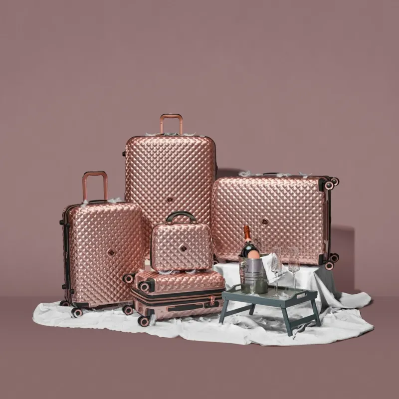 Glitzy - 5pc Set (Metallic Rose Gold) – Bild 2