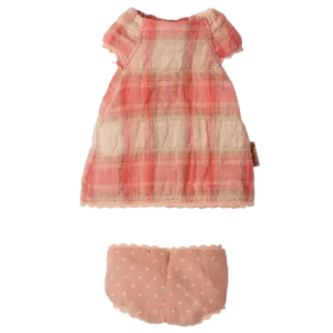Maileg - Kleid, Teddy Junior - Koralle