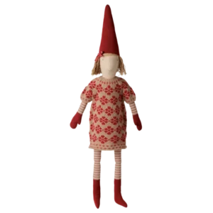 Maileg - Pixy, Größe 5 - Mädchen - Gestricktes Blumendress