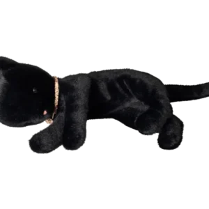 Maileg - Schlafendes Kätzchen Plüsch, Mittel - Schwarz