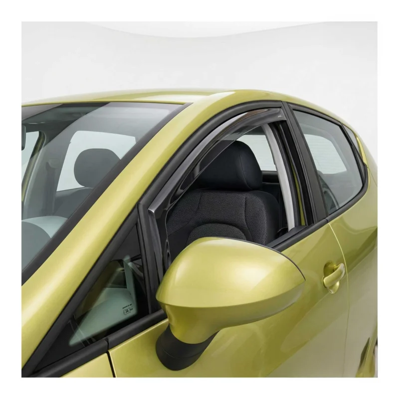 Windabweiser Regenabweiser für Skoda Fabia 2007-2014 Dunkel Acryl 2tlg