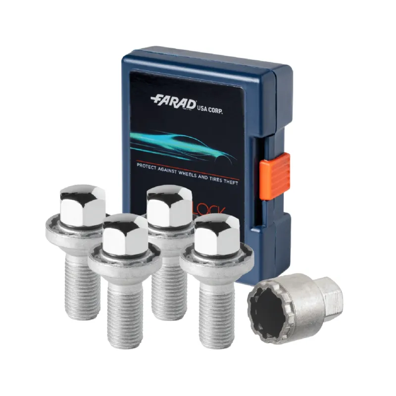 Radschloss Satz für Mercedes EQC EQA EQB EQS EQE 2019-2026 Silber 4x M14X1,5