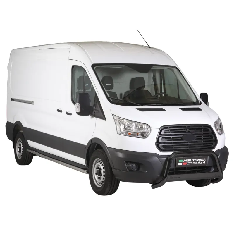 Frontbügel Frontschutzbügel für Ford Transit 2015-2026 ø63mm Stahl Schwarz