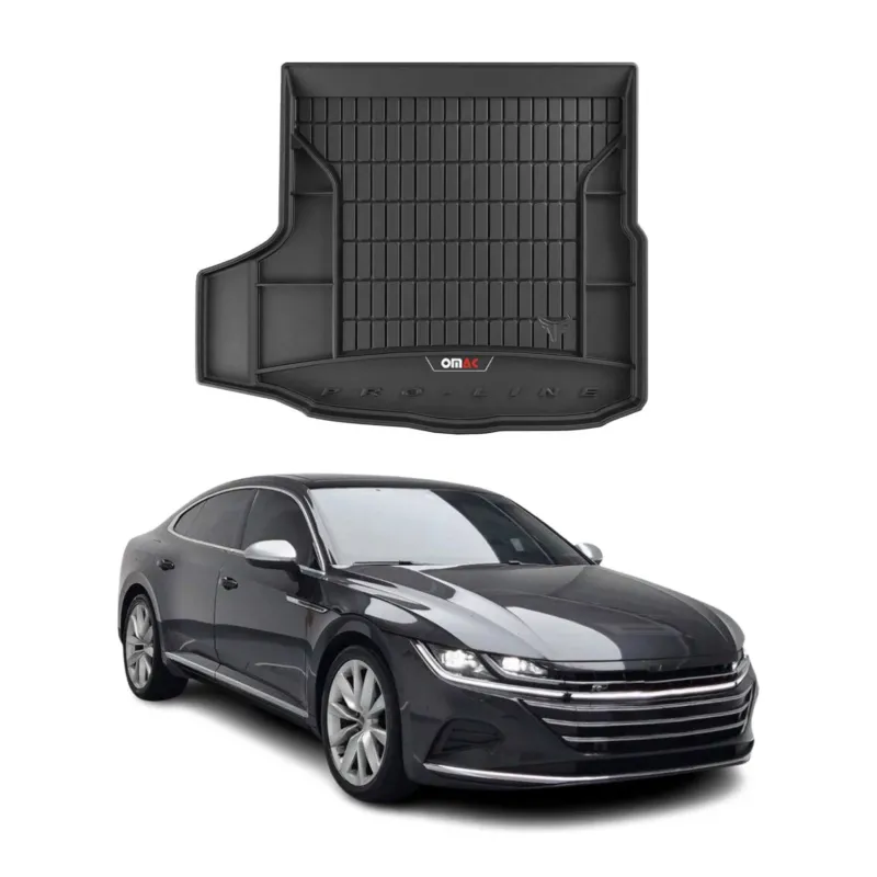 OMAC Gummi Kofferraumwanne für VW Arteon Shooting Brake 2020-2024 TPE Schwarz