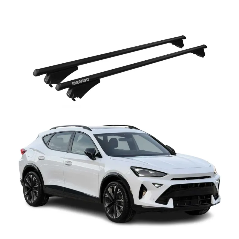 Menabo Dachträger Grundtäger für Cupra Formentor 2020-2026 75kg Alu Schwarz 2x