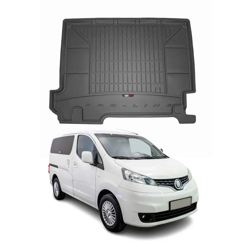 OMAC Gummi Kofferraumwanne für Nissan NV200 2009-2020 5-Sitze TPE Laderaumwanne