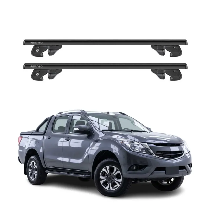 Dachträger Grundtäger für Mazda5 / Premacy 2005-2010 Alu 90kg TÜV Schwarz 2tlg