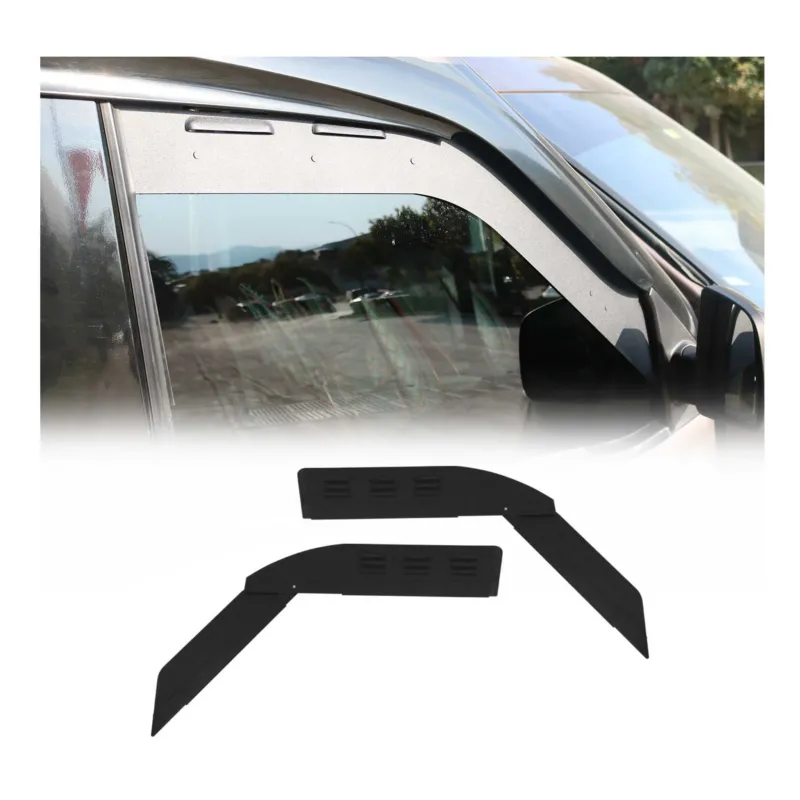 Lüftungsgitter Be & Entlüftung für VW Transporter T4 1990-2003 Alu Schwarz 2tlg