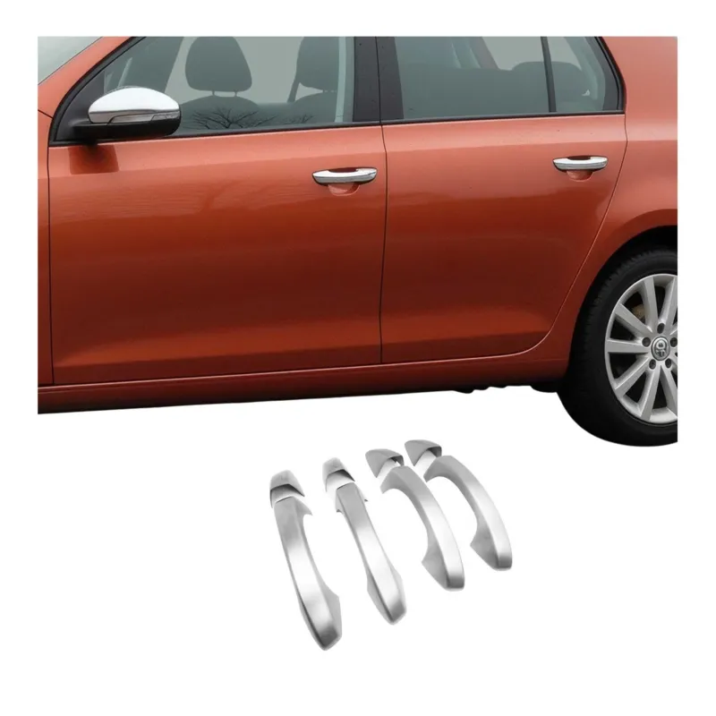 Türgriff Blende Chrom für VW Sharan 2010-2023 4-Tür Gebürstet Silber 8tlg