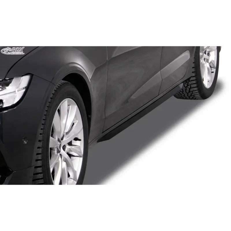 RDX Seitenschweller 'Slim' für Volvo S90/V90 2016- ABS Schwarz 2er-Set TÜV
