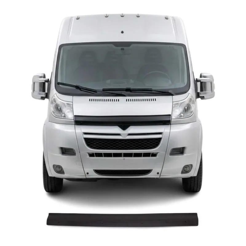 Motorhaube Deflektor Insekten Steinschlagschutz für Peugeot Boxer 2006-14 Dunkel