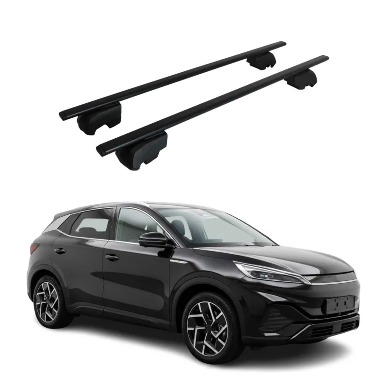Dachträger Grundträger für BYD Atto 3 2022-2026 Stahl Schwarz 2tlg