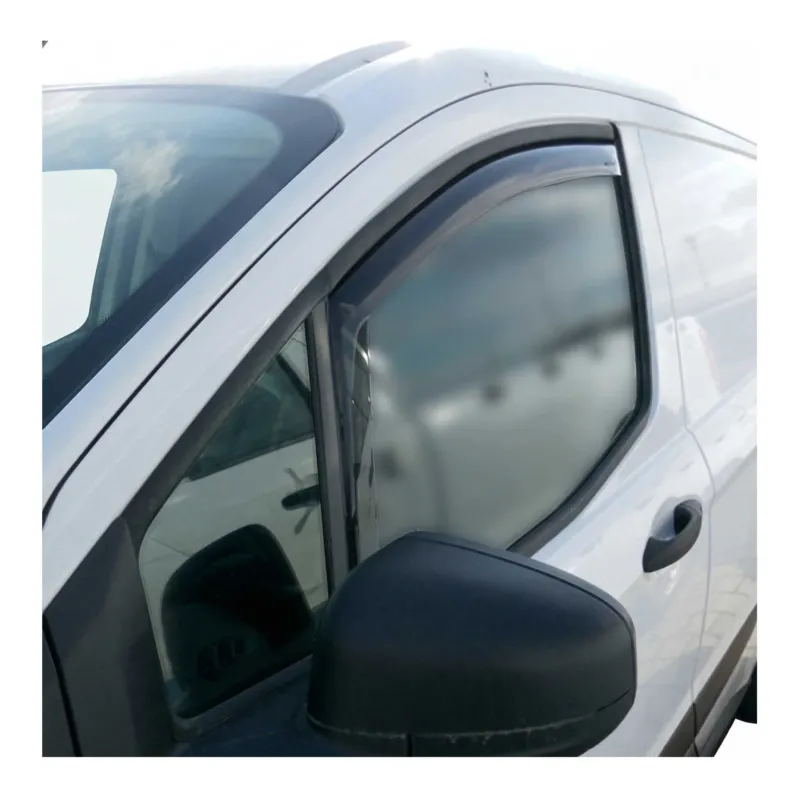 Windabweiser Regenabweiser für Ford Tourneo Courier 2014-2023 Dunkel Acryl 2tlg