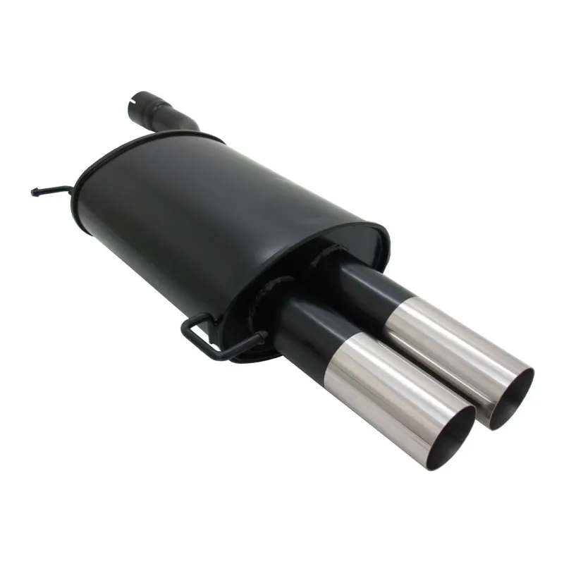 Novus Sportauspuff für BMW E60 2x76mm RL-Design Endschalldämpfer mit ABE