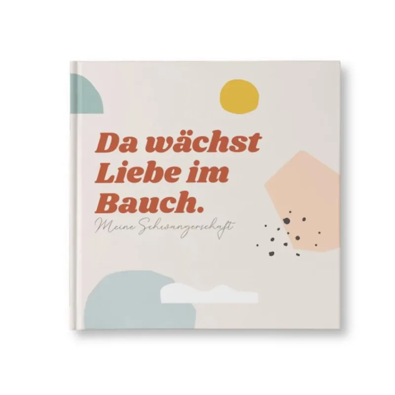 Schwangerschaftstagebuch 'Da wächst Liebe im Bauch' | Erinnerungsbuch
