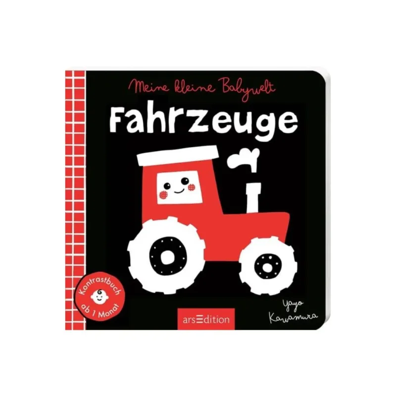 Kontrastbuch: Meine kleine Babywelt 'Fahrzeuge'