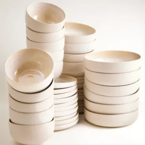 Lorosa Geschirr-Set modern sand 40-teilig