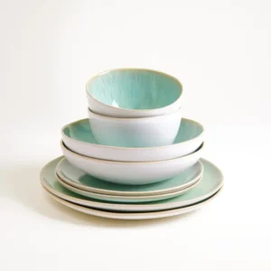 Areia Geschirr-Set classic mint 8-teilig