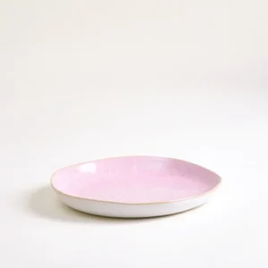 MaM x aripastaclub Teller klein organic Areia rosé