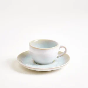 Areia Espressotasse & Espressountertasse classic azur