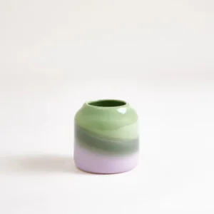 Bebé Vase S grün dunkelgrün lila