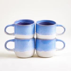 Coimbra Tasse groß cornflower 4er-Set