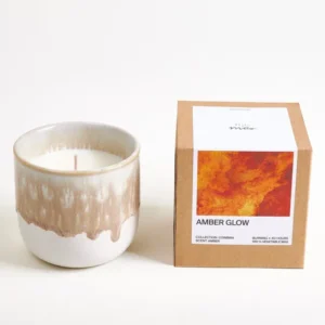 Coimbra Duftkerze Amber Glow sand