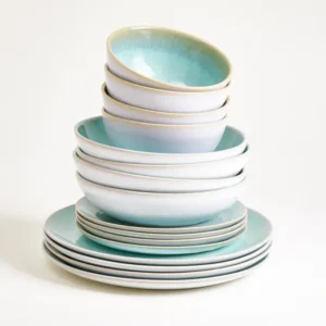 Cordoama Geschirr-Set classic mint 16-teilig
