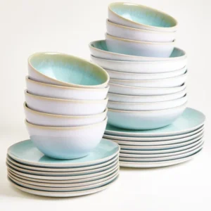 Cordoama Geschirr-Set classic mint 32-teilig