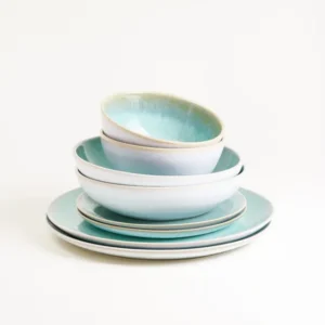 Cordoama Geschirr-Set classic mint 8-teilig