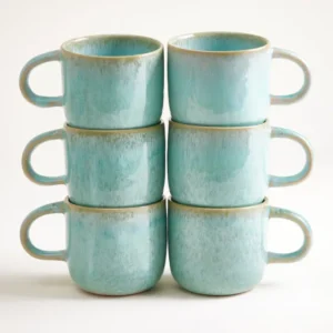 Cordoama Tasse groß mint 6er-Set