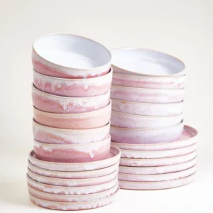 Cordoama Geschirr-Set modern rosé 24-teilig