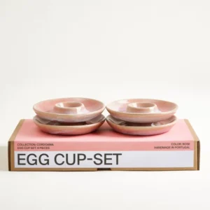 Cordoama Eierbecher Box rosé 4er Set