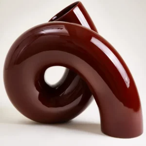 MaM x Ju Schnee Vase XL burgund
