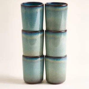 Madeira Becher groß grünblau 6er-Set